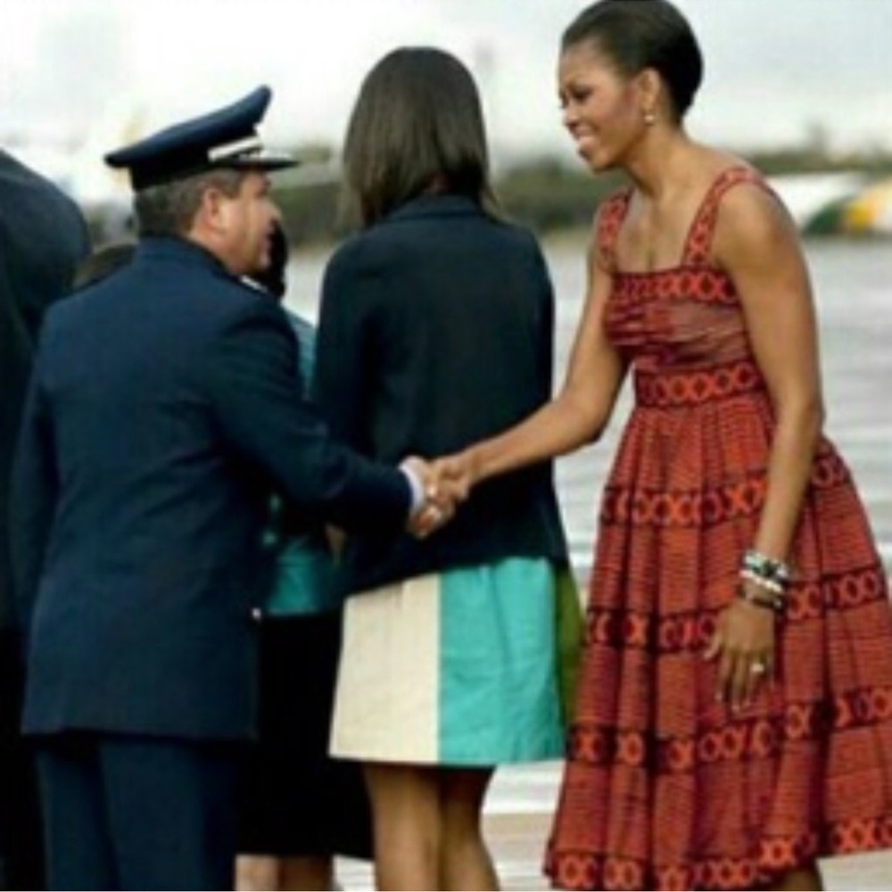 Anthropologie RARE Strapless Tracy Reese tribal/Aztec‎ dress Size XS NWT - Picture 4 of 9